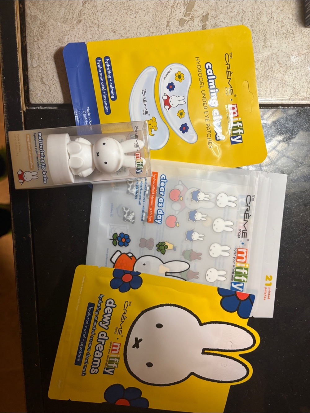 miffy Yellow & Blue Skincare Gift Set